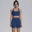 Volupie Bare Cross Short Set | Conjunto Top Espalda Cruzada + Short Tiro Alto