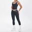 Volupie Stripe Cross Set | Conjunto Top U-Back + Legging Cintura Cruzada