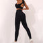 Volupie Rib Set | Conjunto Top Halter Ribbed + Legging Cintura en V