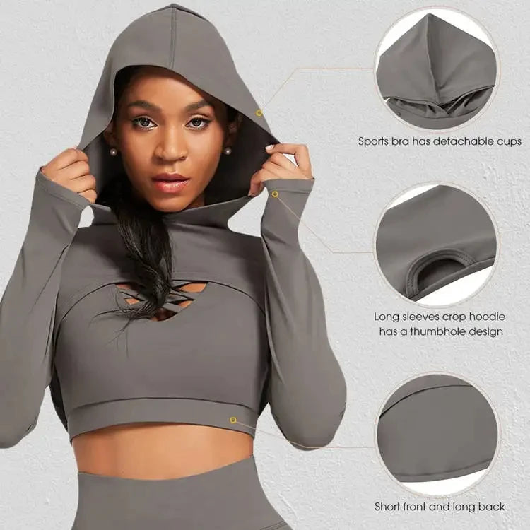 Custom Logo Women 3 Pieces Gym Training Set Power Flex Polyester Workout Suit Yoga Fitness Sport Active Wear