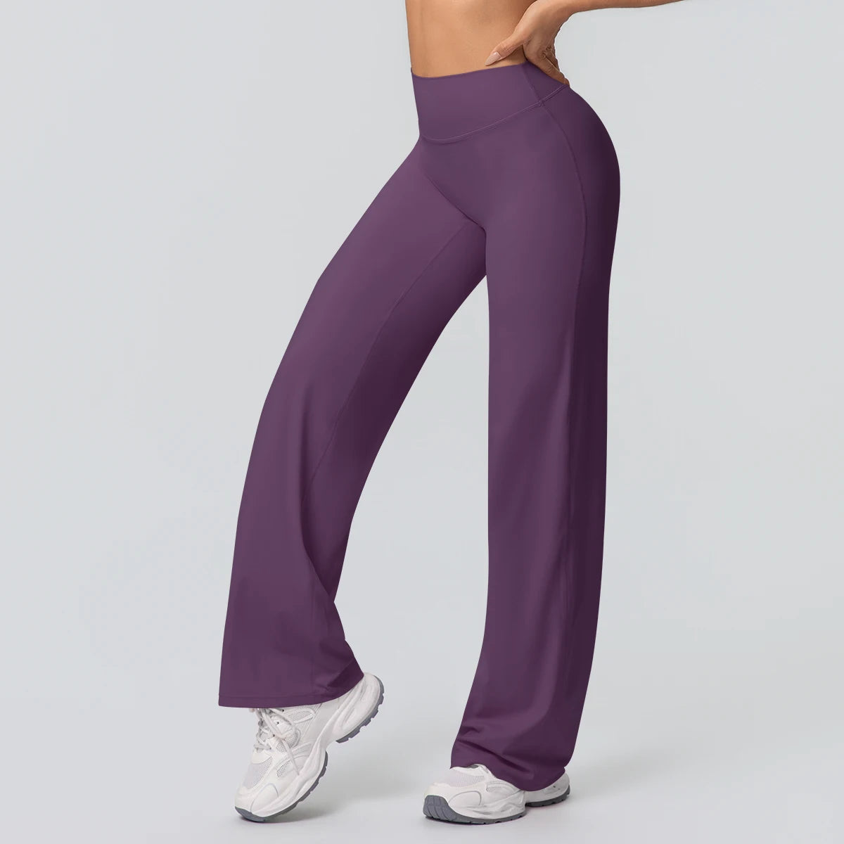 Volupie Diagonal Flow Pants | Top Deportivo o Pantalón Wide Leg Tiro Alto