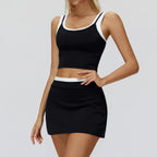 Wholesale Naked Feeling Yoga Set Women 2 Piece Set High Waist Seamless Fitness Workout Sportswear Outfit