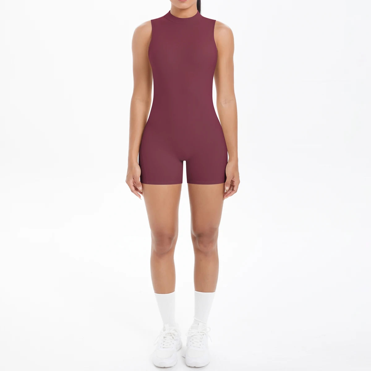 Sleeveless Cut Yoga Jumpsuits Built-In Bra Yoga One Piece Exercise Fitness Yoga Sports Vest One Piece