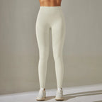 Custom Seamless High Waist Yoga Leggings Tummy Control Butt Lift Outdoor Fitness Workout Pant Features Solid Sports Gym Leggings