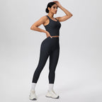 Volupie Utility Aura Set | Top Deportivo + Legging Tiro Alto