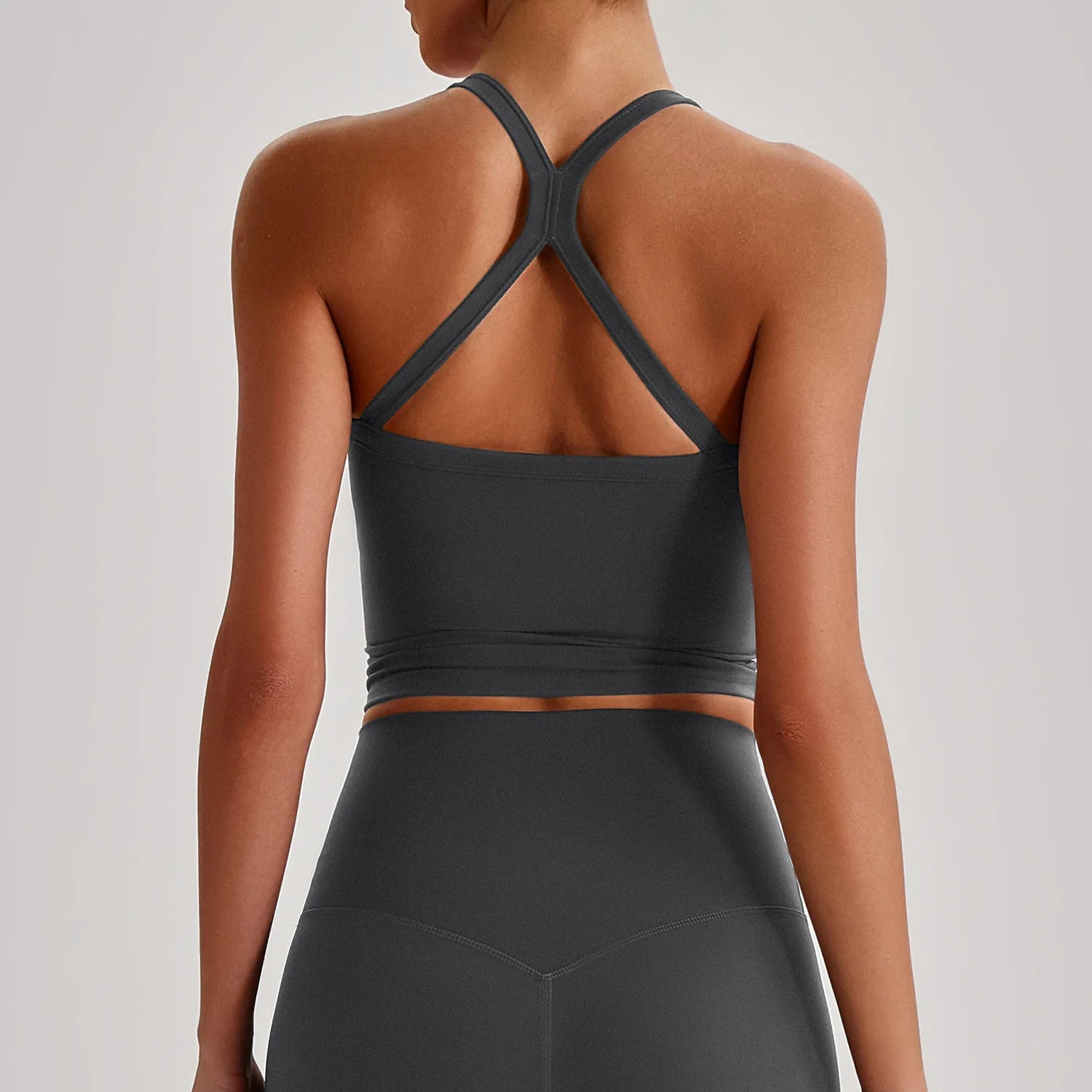 2026 Trend Butter Soft High Stretch Sports Bra Padded Yoga Bra Crop Top Workout Gym Cami Tank Top for Women