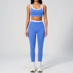 Wholesale Naked Feeling Yoga Set Women 2 Piece Set High Waist Seamless Fitness Workout Sportswear Outfit