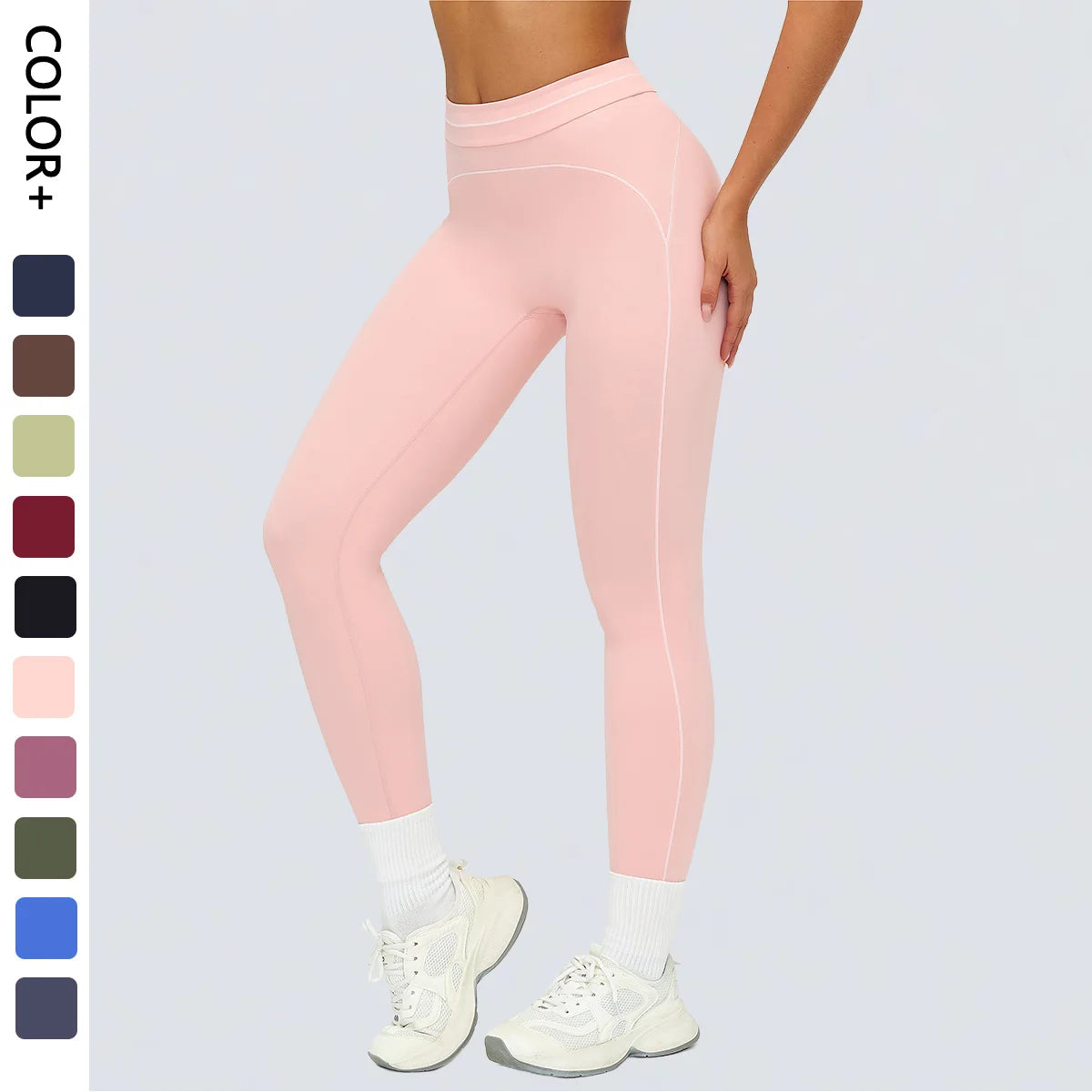 Buttery Soft Yoga Leggings Women High Waist Tummy Control Squat Proof Fitness Activewear Workout Pants Imagen principal del producto