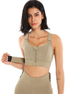 S-5XL Adjustable Free Plus Size High-strength Shockproof Gym Fitness Yoga Sports Bra for Women