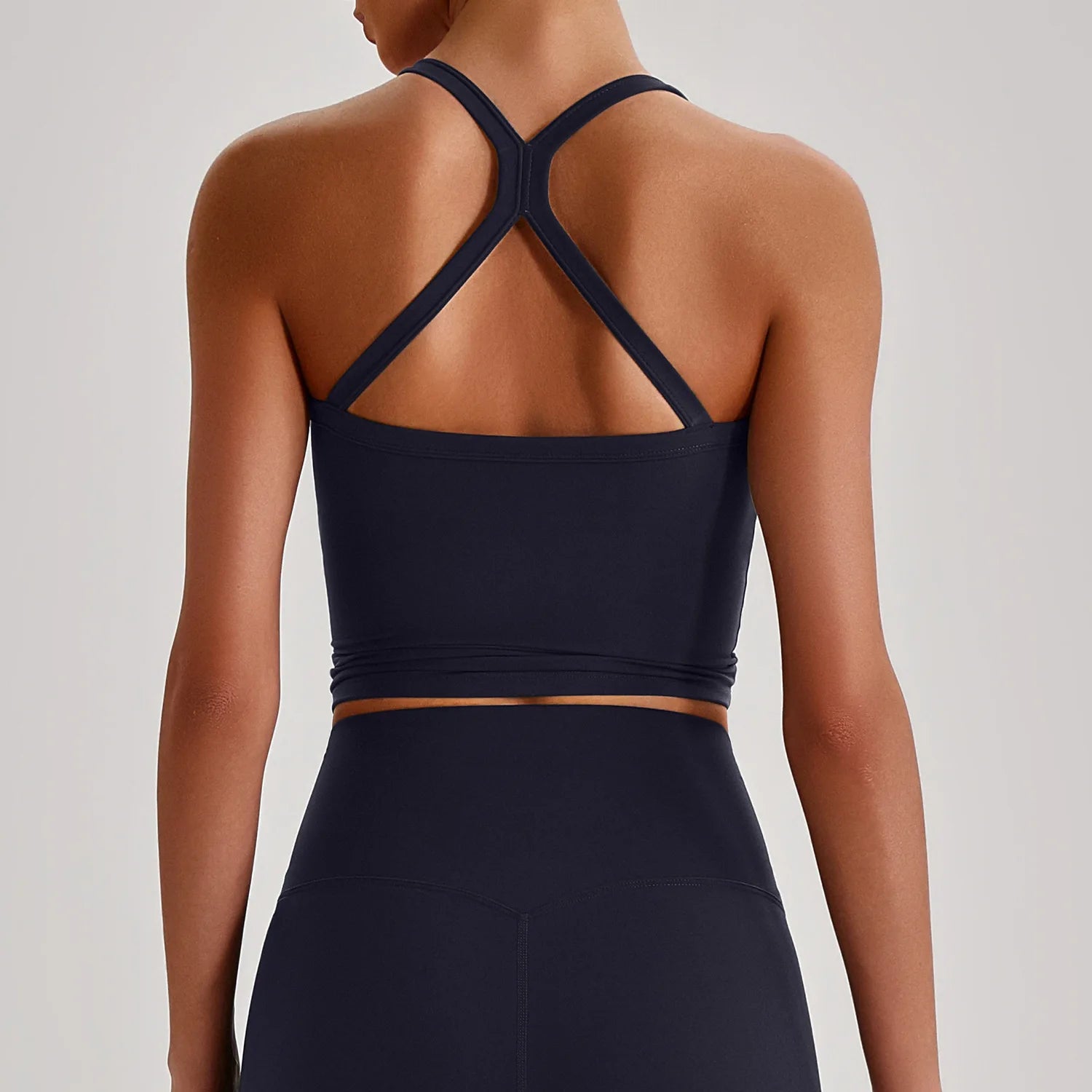 2026 Trend Butter Soft High Stretch Sports Bra Padded Yoga Bra Crop Top Workout Gym Cami Tank Top for Women