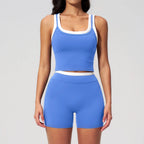 Wholesale Naked Feeling Yoga Set Women 2 Piece Set High Waist Seamless Fitness Workout Sportswear Outfit