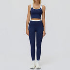 Wholesale Naked Feeling Yoga Set Women 2 Piece Set High Waist Seamless Fitness Workout Sportswear Outfit