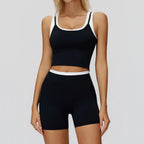 Wholesale Naked Feeling Yoga Set Women 2 Piece Set High Waist Seamless Fitness Workout Sportswear Outfit