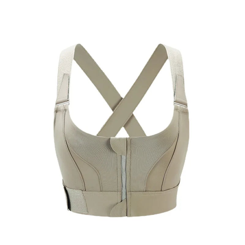 S-5XL Adjustable Free Plus Size High-strength Shockproof Gym Fitness Yoga Sports Bra for Women