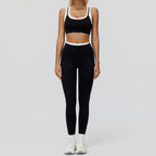 Wholesale Naked Feeling Yoga Set Women 2 Piece Set High Waist Seamless Fitness Workout Sportswear Outfit