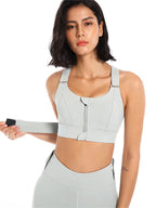 S-5XL Adjustable Free Plus Size High-strength Shockproof Gym Fitness Yoga Sports Bra for Women