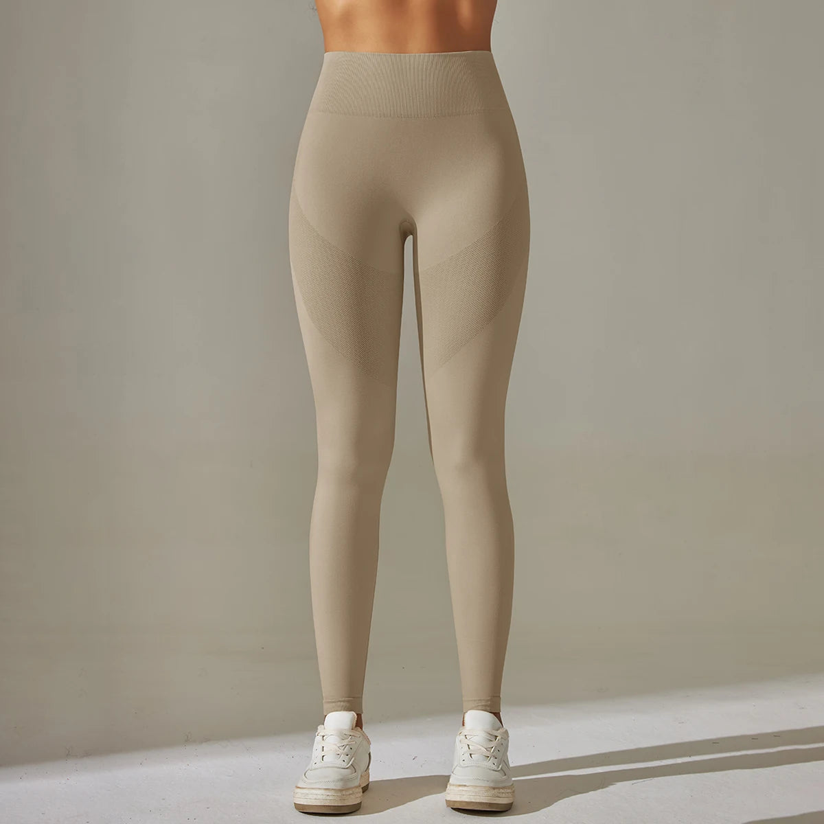 Custom Seamless High Waist Yoga Leggings Tummy Control Butt Lift Outdoor Fitness Workout Pant Features Solid Sports Gym Leggings