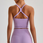 2026 Trend Butter Soft High Stretch Sports Bra Padded Yoga Bra Crop Top Workout Gym Cami Tank Top for Women