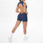 Sleeveless Cut Yoga Jumpsuits Built-In Bra Yoga One Piece Exercise Fitness Yoga Sports Vest One Piece