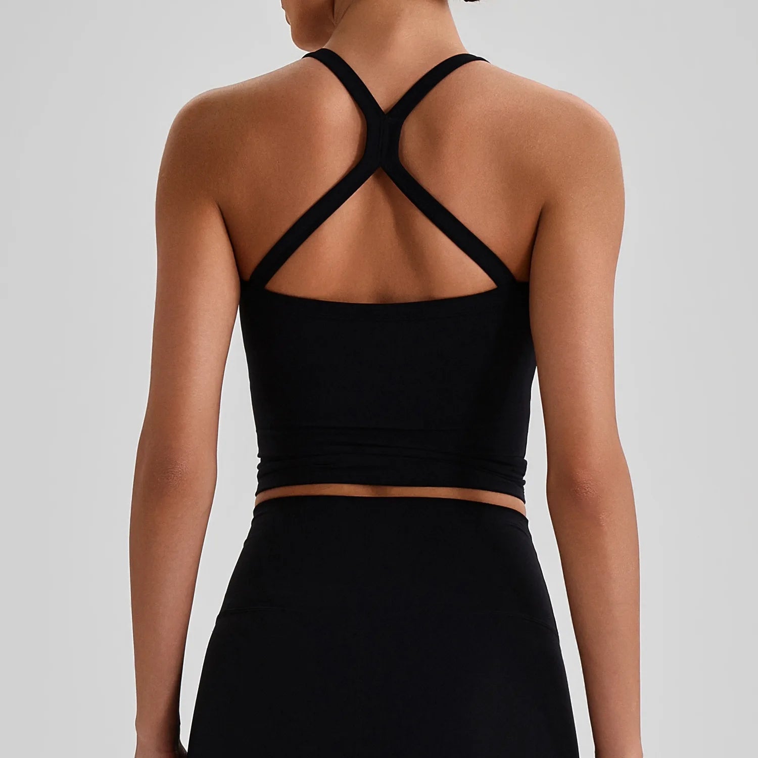 2026 Trend Butter Soft High Stretch Sports Bra Padded Yoga Bra Crop Top Workout Gym Cami Tank Top for Women