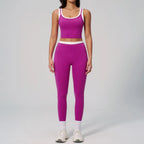 Wholesale Naked Feeling Yoga Set Women 2 Piece Set High Waist Seamless Fitness Workout Sportswear Outfit