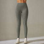 Custom Seamless High Waist Yoga Leggings Tummy Control Butt Lift Outdoor Fitness Workout Pant Features Solid Sports Gym Leggings