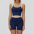 Wholesale Naked Feeling Yoga Set Women 2 Piece Set High Waist Seamless Fitness Workout Sportswear Outfit