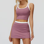 Wholesale Naked Feeling Yoga Set Women 2 Piece Set High Waist Seamless Fitness Workout Sportswear Outfit