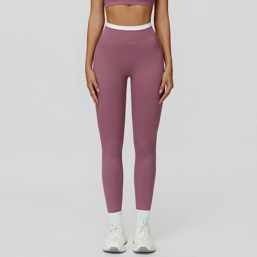 Factory Direct Sale Naked Feeling Yoga Leggings Women High Waist Workout Pants Fitness Gym Tights Activewear
