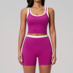 Wholesale Naked Feeling Yoga Set Women 2 Piece Set High Waist Seamless Fitness Workout Sportswear Outfit