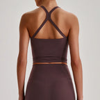 2026 Trend Butter Soft High Stretch Sports Bra Padded Yoga Bra Crop Top Workout Gym Cami Tank Top for Women