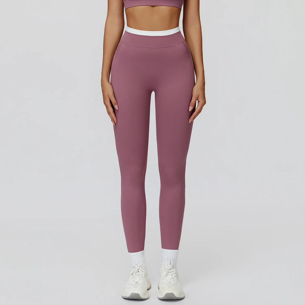 Factory Direct Sale Naked Feeling Yoga Leggings Women High Waist Workout Pants Fitness Gym Tights Activewear