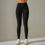 Custom Seamless High Waist Yoga Leggings Tummy Control Butt Lift Outdoor Fitness Workout Pant Features Solid Sports Gym Leggings